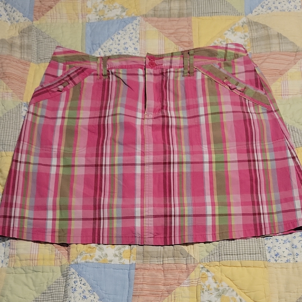 White Stag Pink A-Line Mini Skort